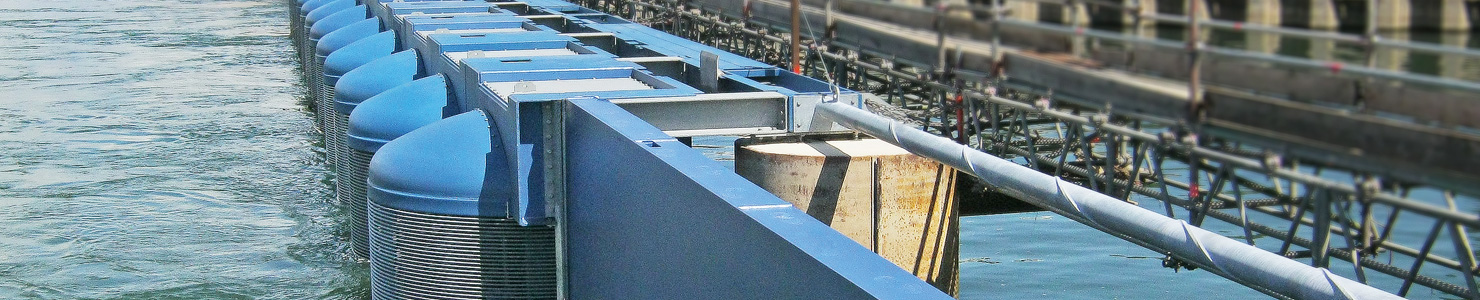 Fischfreundliche Grobrechen- & Feinrechensysteme