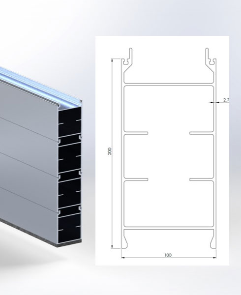 Muhr Dammbalken MFW 100
