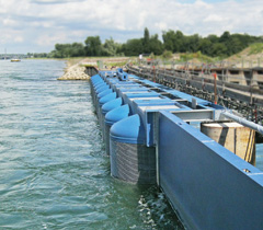 Fischfreundliche Grobrechen- &  Feinrechensysteme